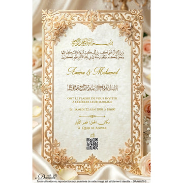 invitation daawati, carte invitation mariage élégante, faire part mariage et naissance, carte d’invitation mariage personnalisée, invitations mariage luxe et moderne, carte invitation anniversaire, faire part baptême, invitation pour anniversaire, Maroc, invitations mariage, carte mariage, faire part mariage, carte invitation mariage, carte invitation, mariage chic, invitation élégante, faire part moderne, baptême, anniversaire, faire part naissance, invitation WhatsApp, invitation digital, e-invitation, fa